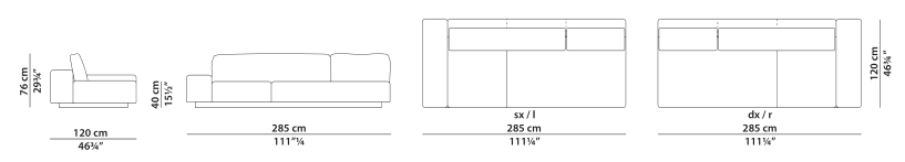 Baxter Monsieur Modular Sofa