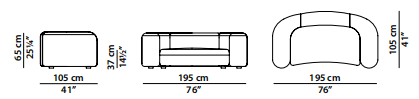 Baxter Clara Sofa