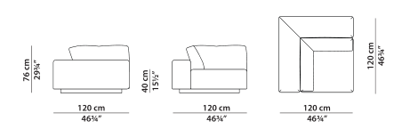 Baxter Monsieur Modular Sofa