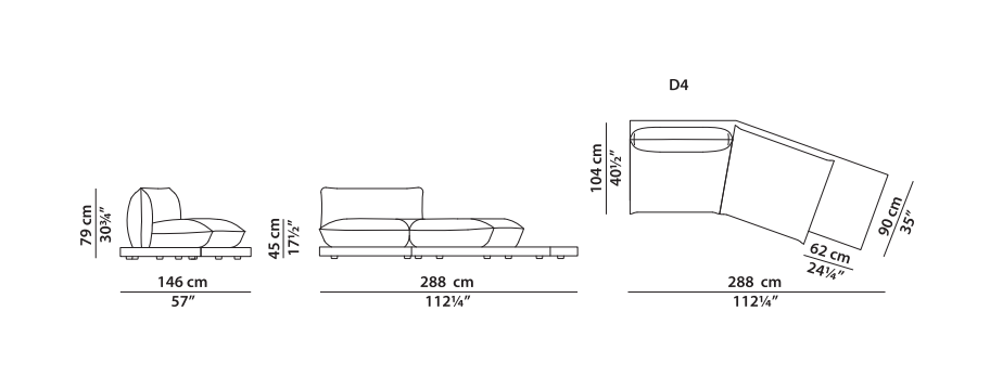 Baxter Aura Sofa