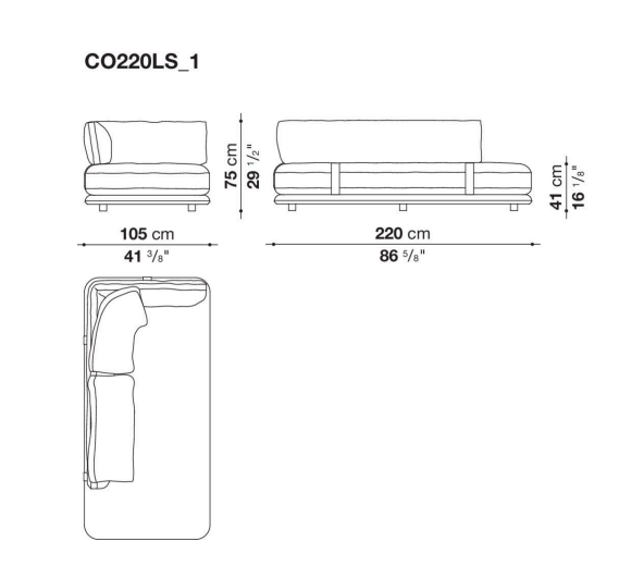 B&B Cocùn Sofa