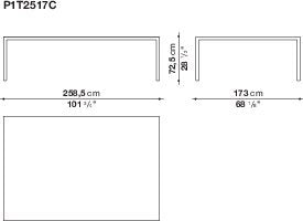 B&B Progetto Dinning Table