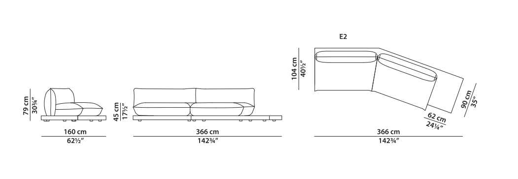 Baxter Aura Sofa