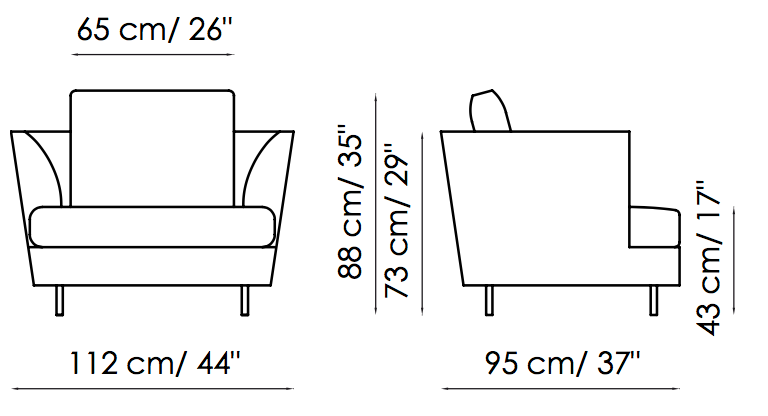 Bonaldo Lars Sofa