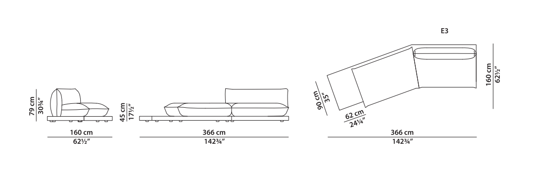 Baxter Aura Sofa