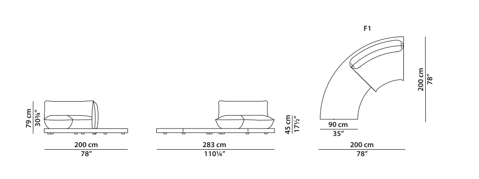 Baxter Aura Sofa