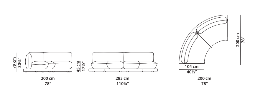 Baxter Aura Sofa