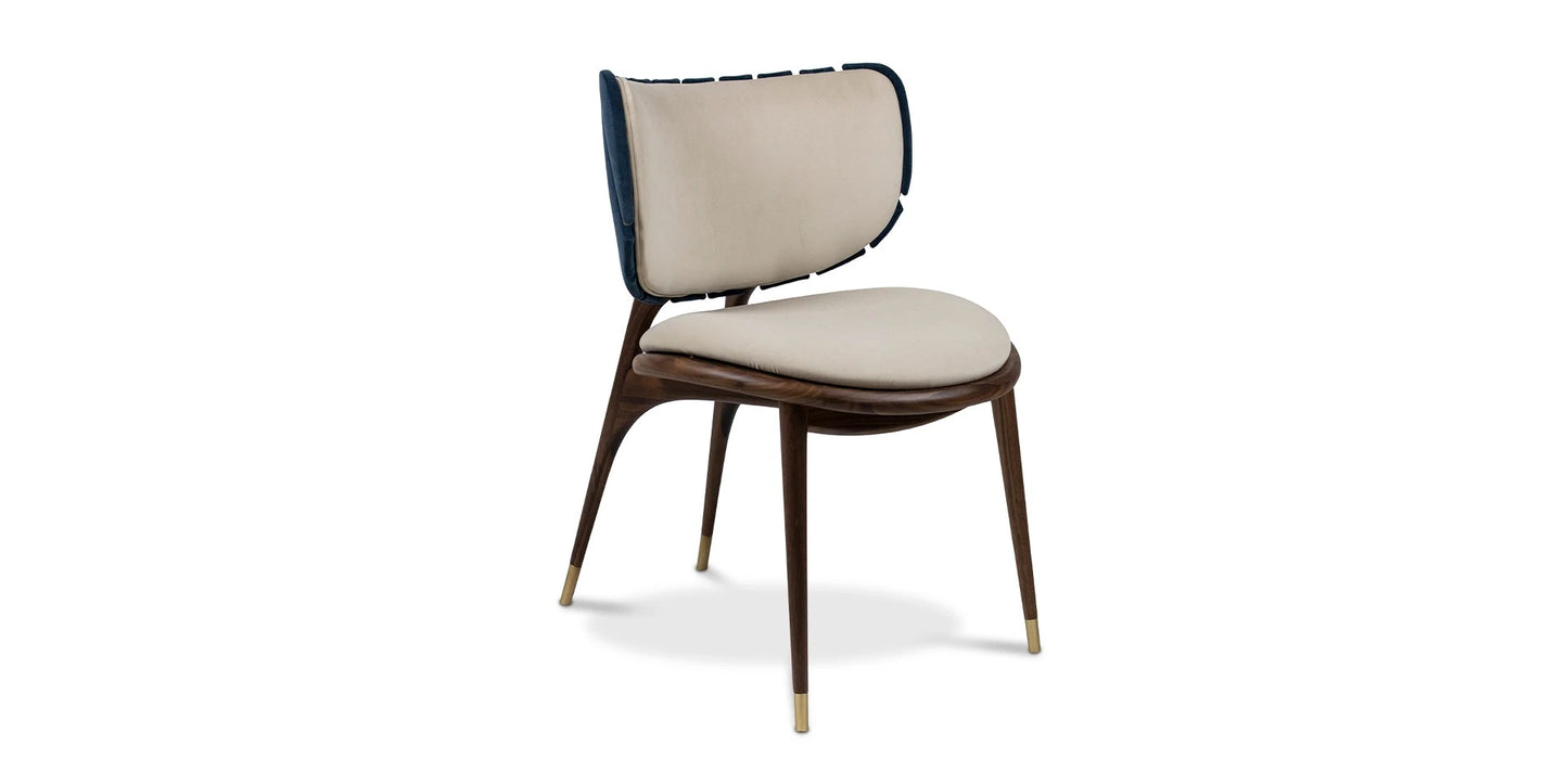Alma De Luce Uchiwa Dining Chair