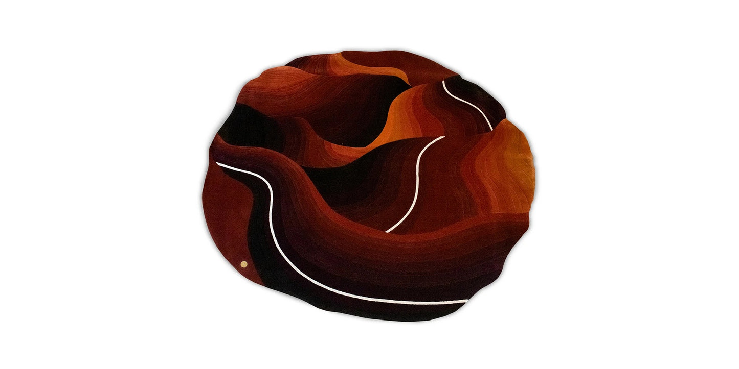 Alma De Luce Antelope Canyon Rug