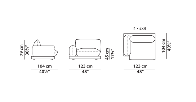 Baxter Aura Sofa