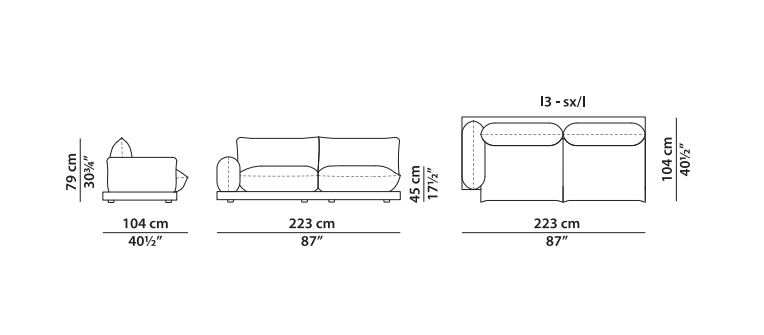 Baxter Aura Sofa