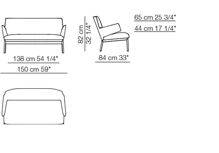 Arflex Hug Sofa