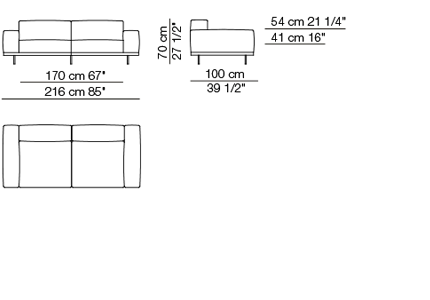 Arflex Naviglio Sofa