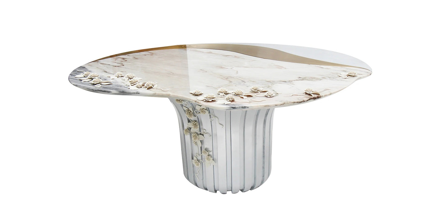 Alma De Luce Cardosas Pedestal Dining Table