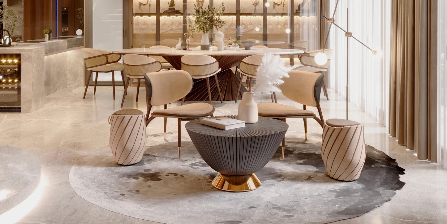 Alma De Luce Moon Rug