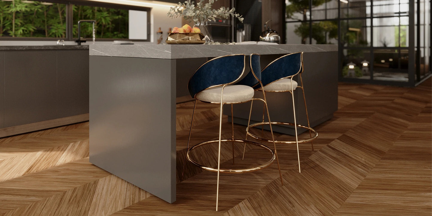 Alma De Luce Hyoku Bar Chair