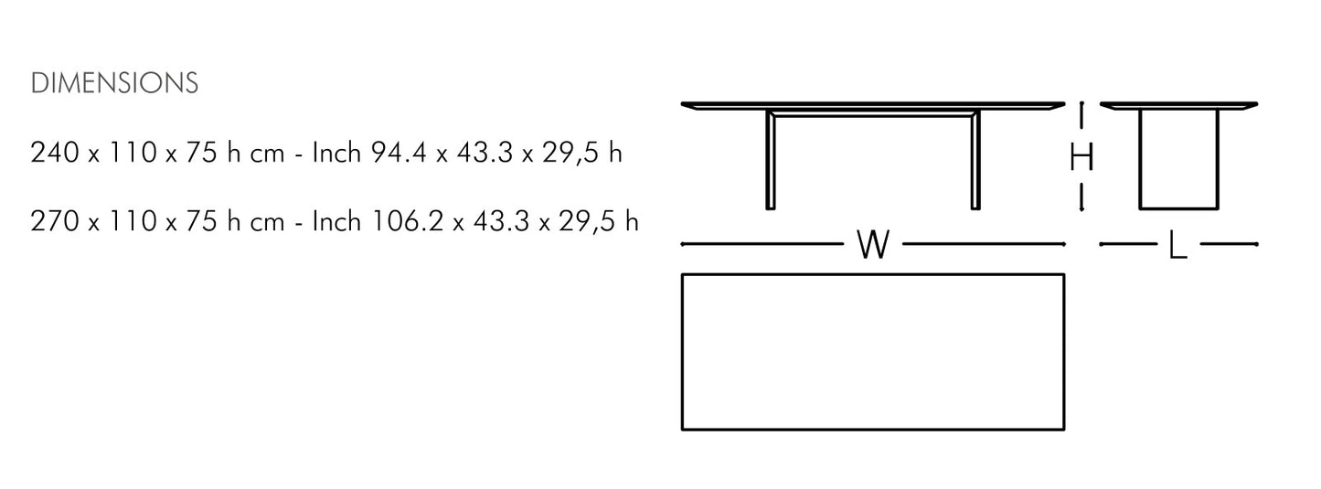 Armani Nathan Dining Table