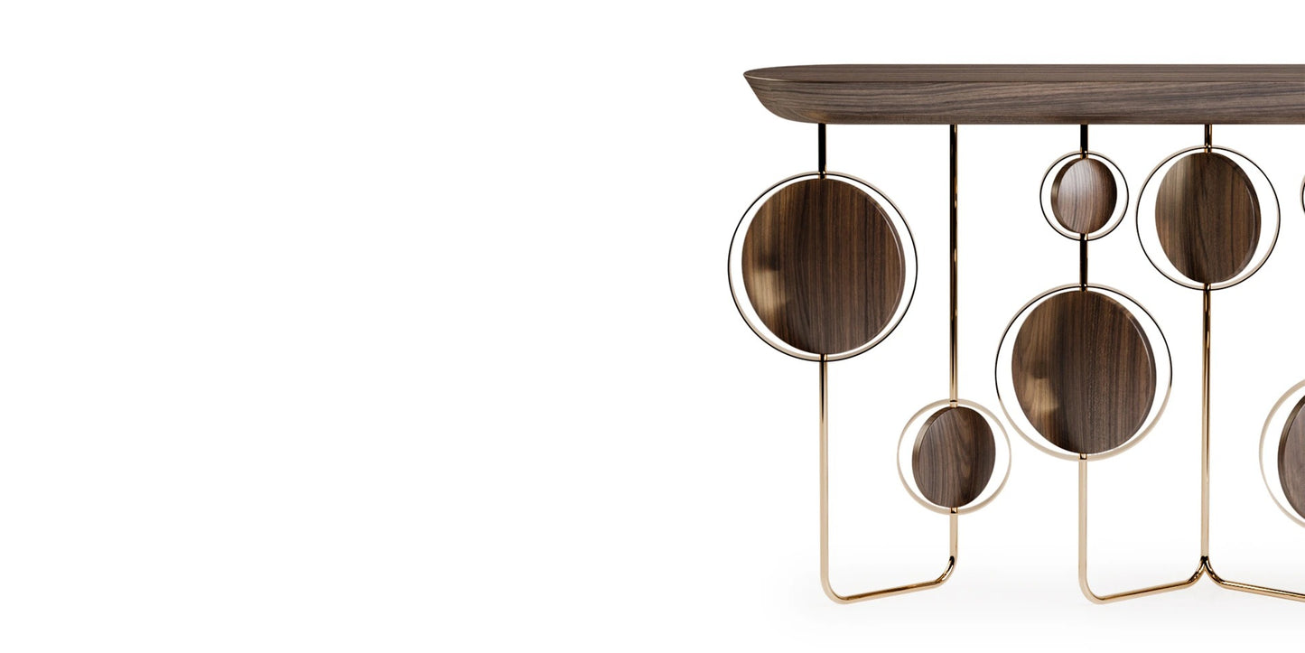 Alma De Luce Fairy Circle Console Table