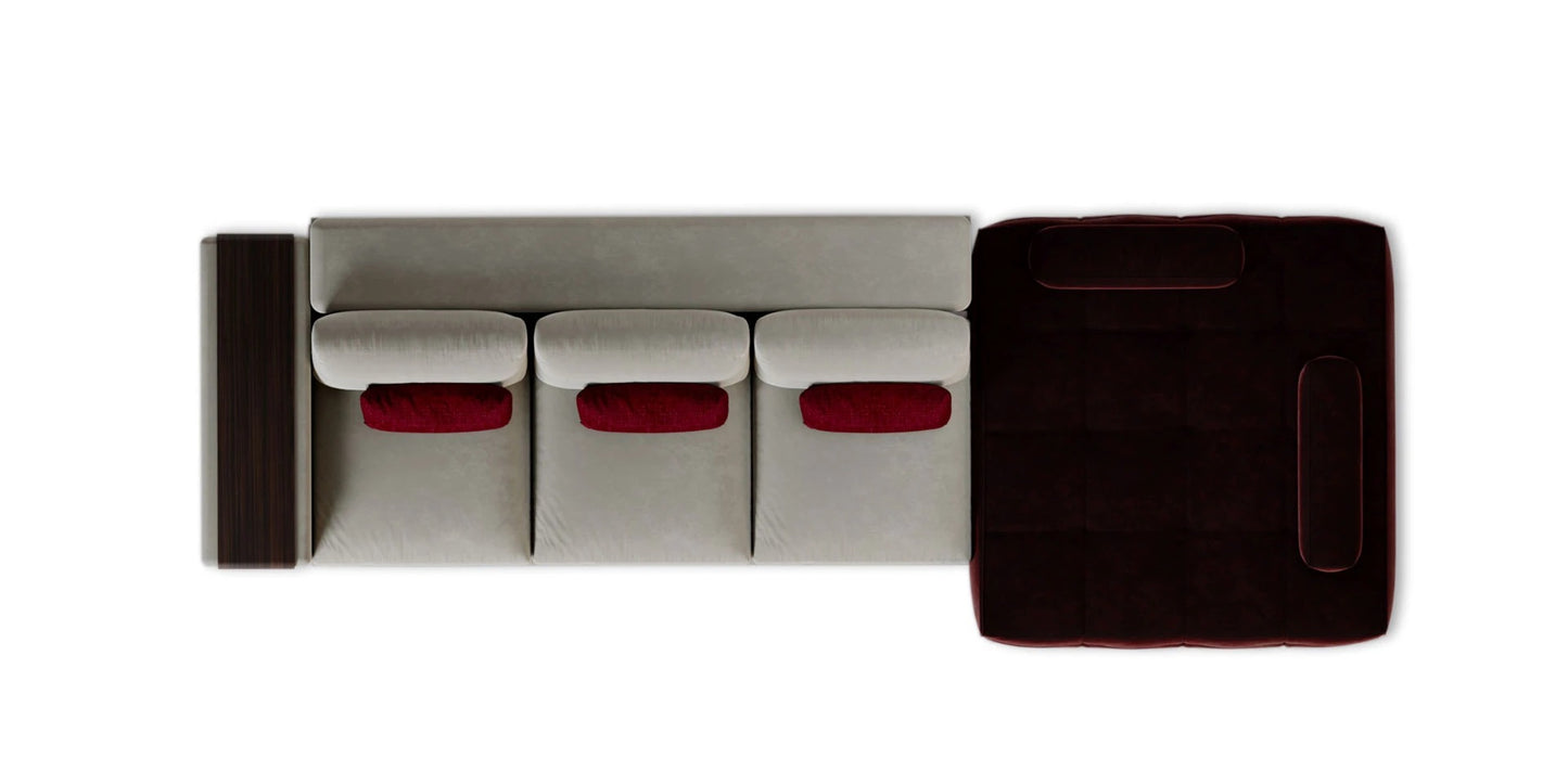 Alma De Luce Mies Modular Lt 02 Sofa