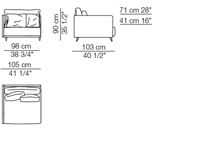 Arflex K2 Sofa