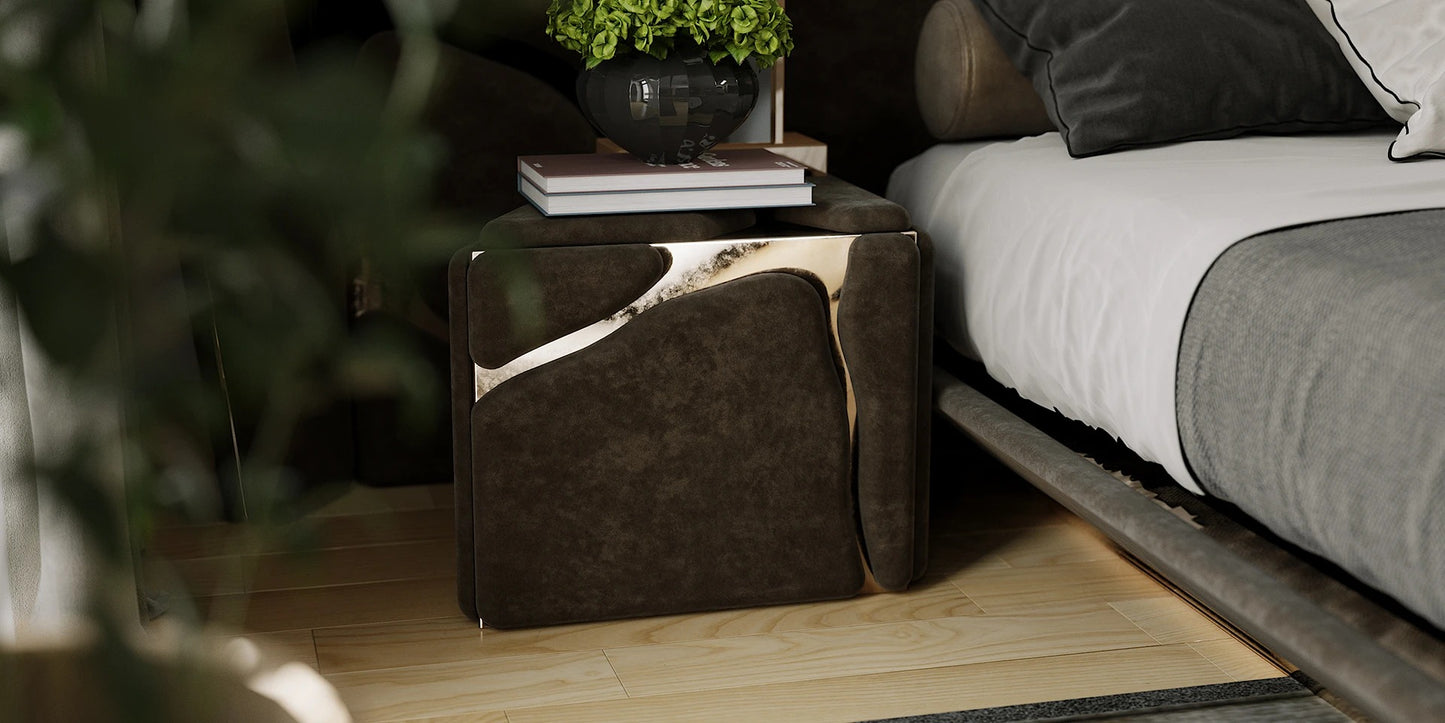 Alma De Luce Kintsukuroi Nightstand
