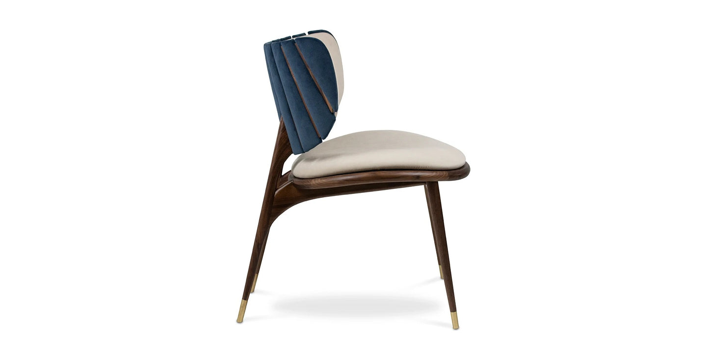 Alma De Luce Uchiwa Dining Chair