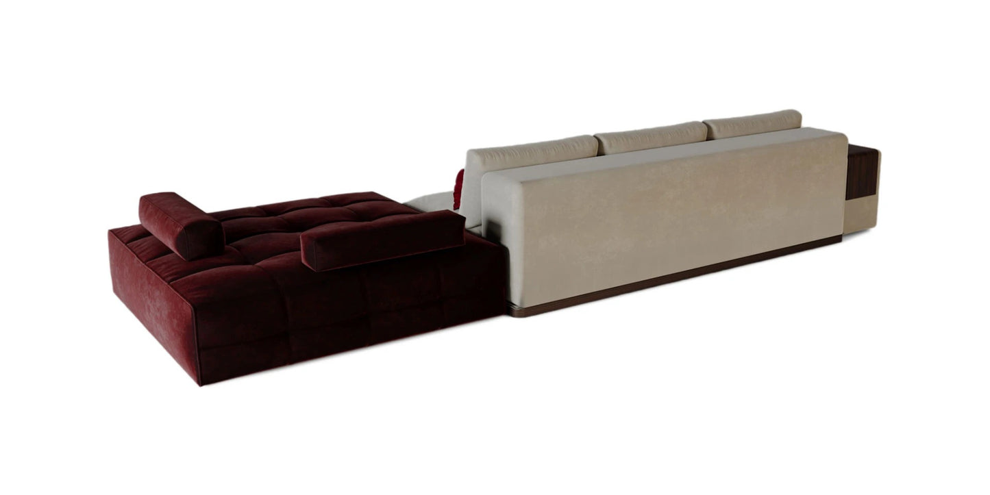 Alma De Luce Mies Modular Lt 02 Sofa