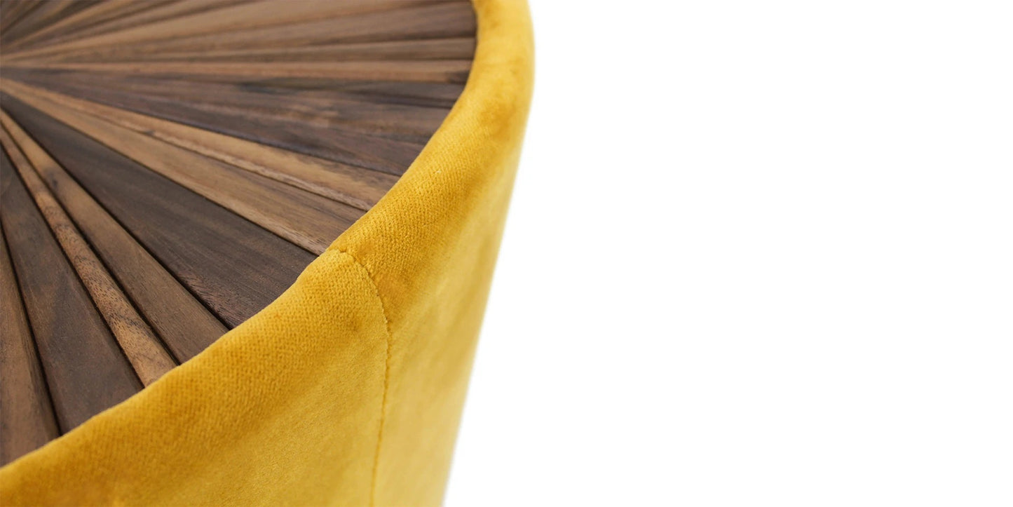 Alma De Luce Darvaza Side Table