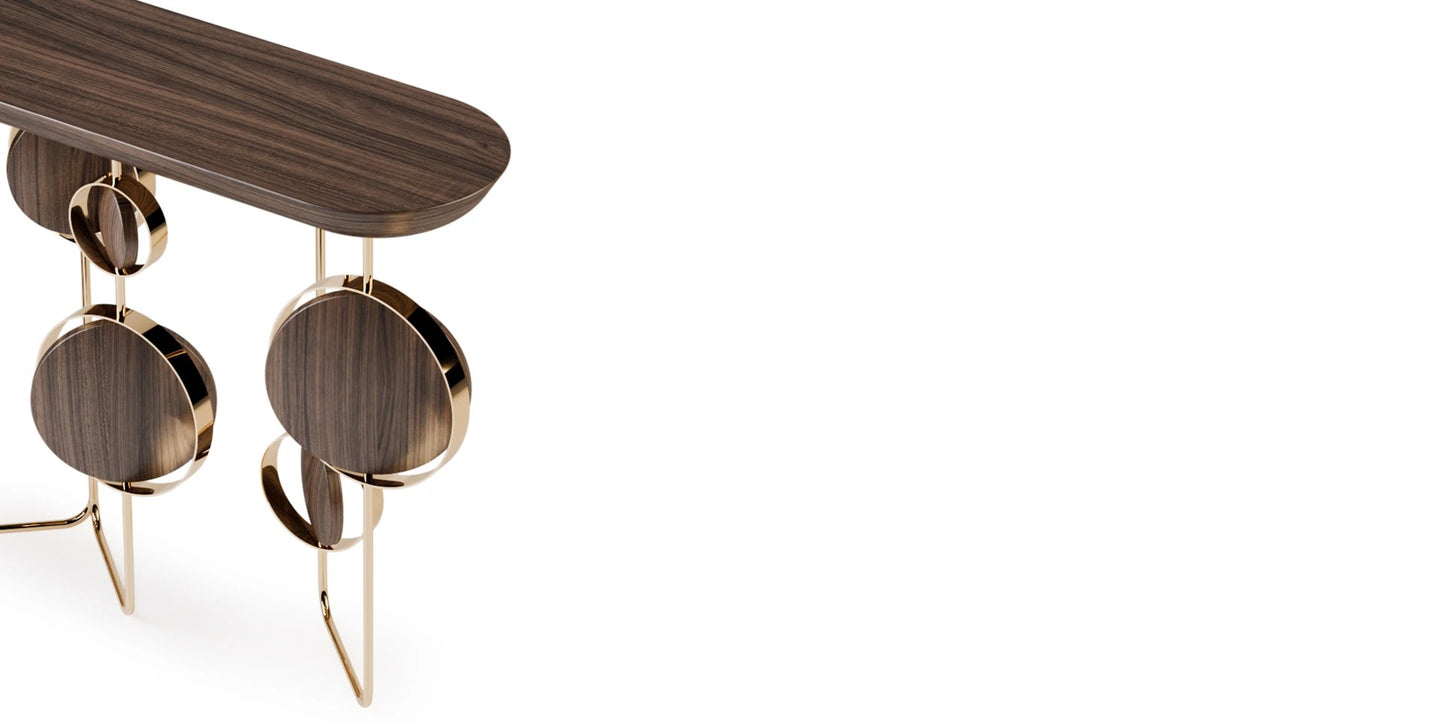 Alma De Luce Fairy Circle Console Table