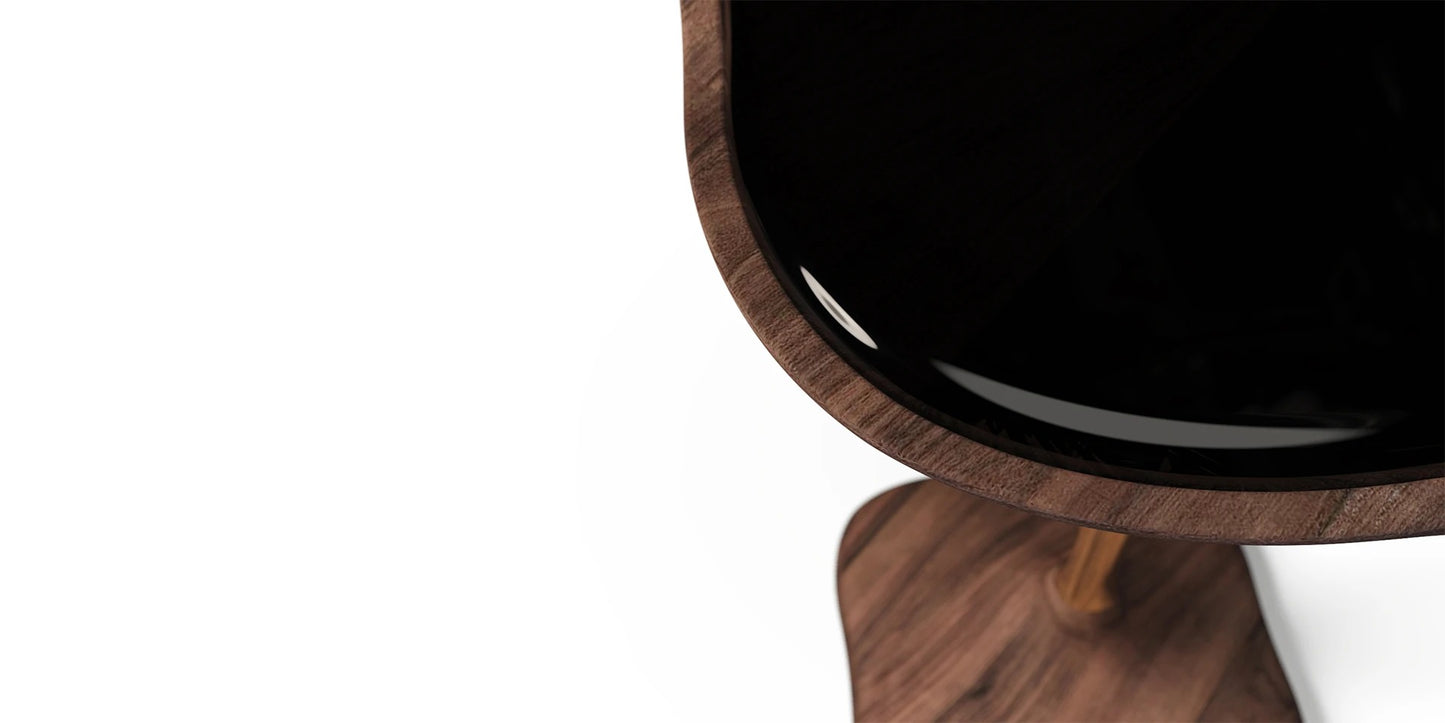 Alma De Luce Apache Tears Side Table