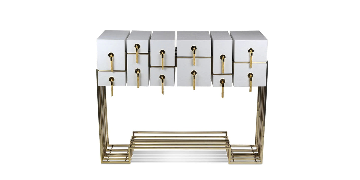 Alma De Luce Lungta Console Table