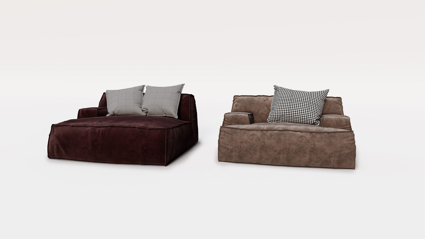 Baxter Damasco Sofa