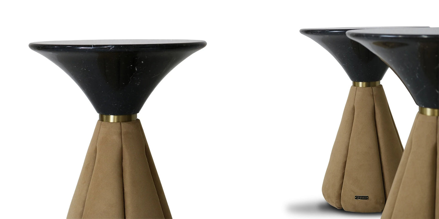 Alma De Luce Coco Side Table