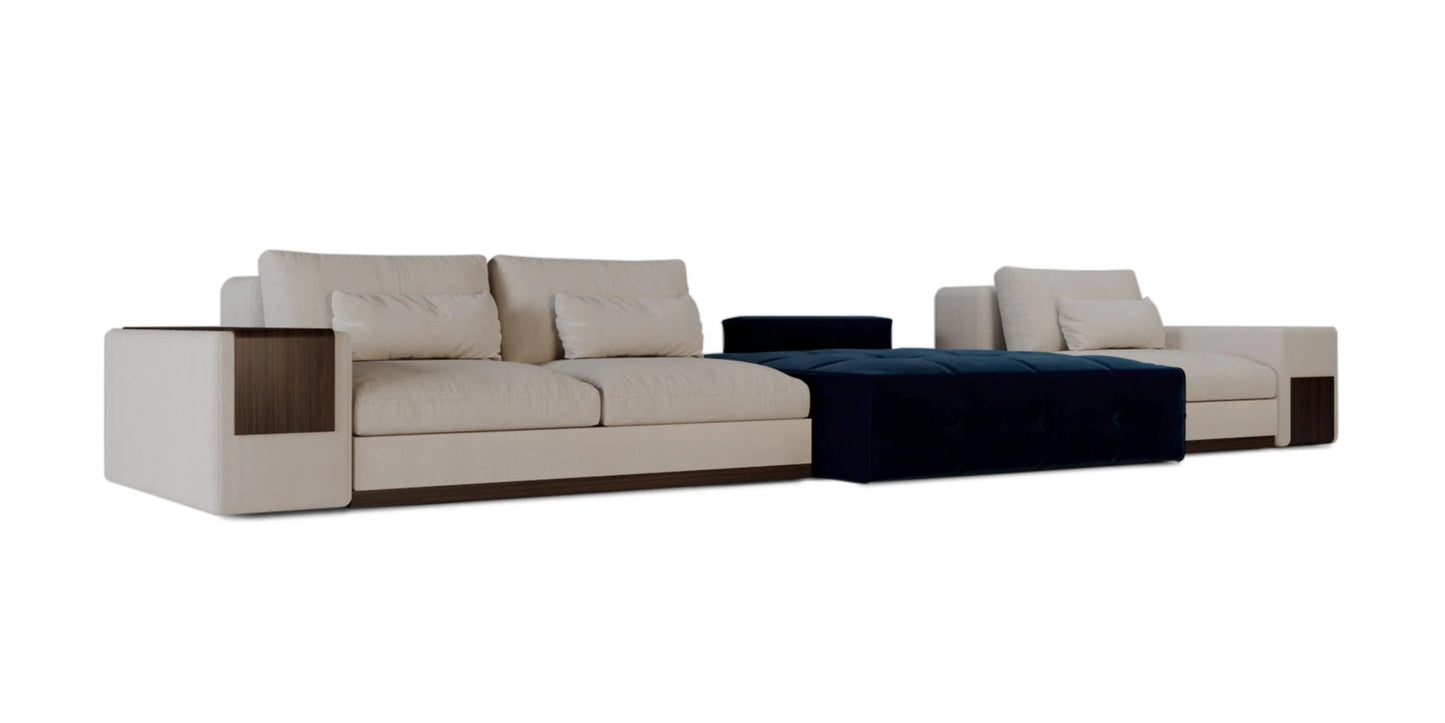 Alma De Luce Mies Modular Lt 03 Sofa