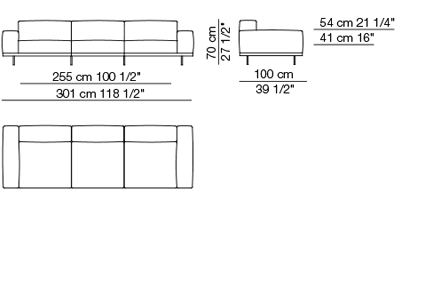 Arflex Naviglio Sofa