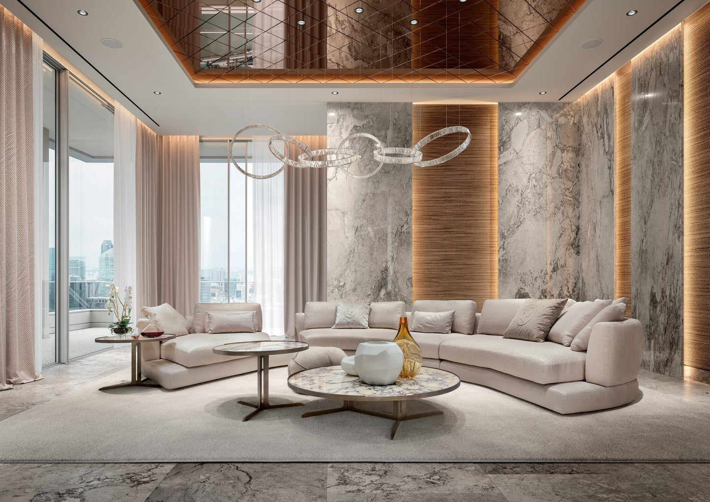 Alberta Arabesque Sofa