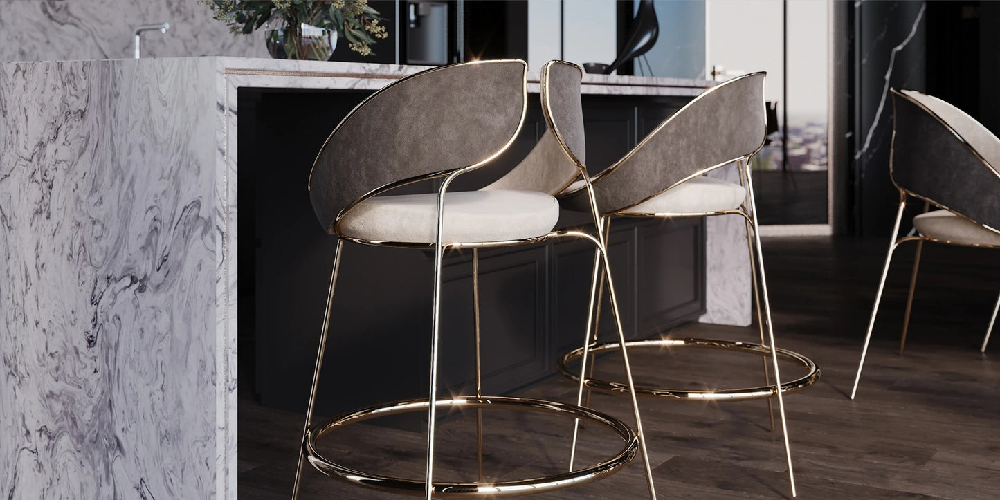Alma De Luce Hyoku Bar Chair