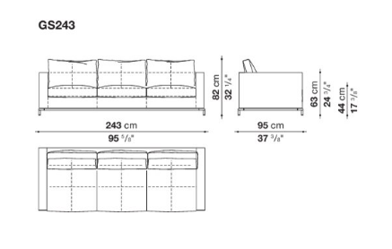 B&B George Sofa