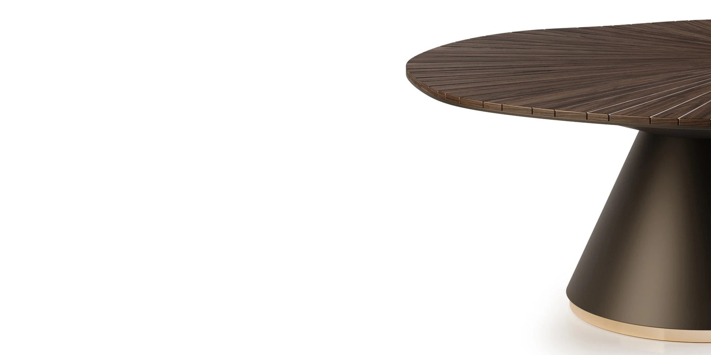 Alma De Luce Darvaza Dining Table