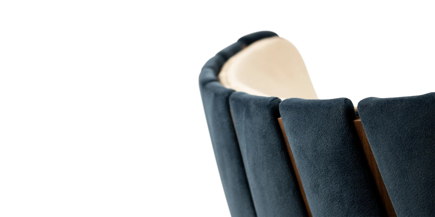 Alma De Luce Uchiwa Dining Chair