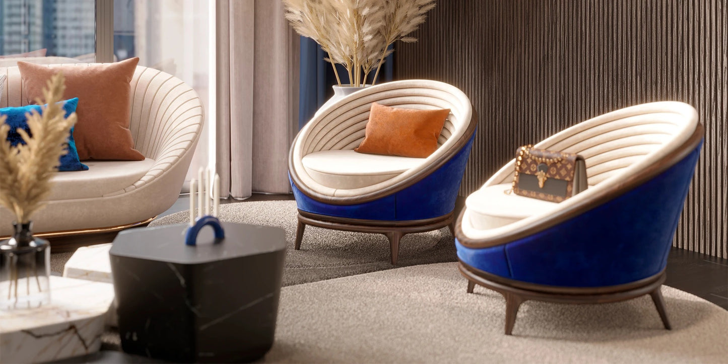 Alma De Luce Ndebele Leisure Chair
