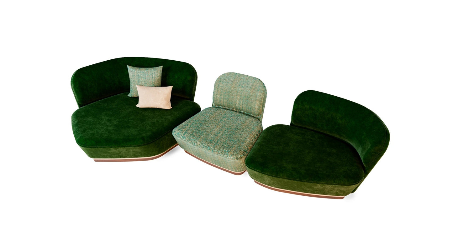 Alma De Luce Al-Hijr Modular Lt 02 Sofa