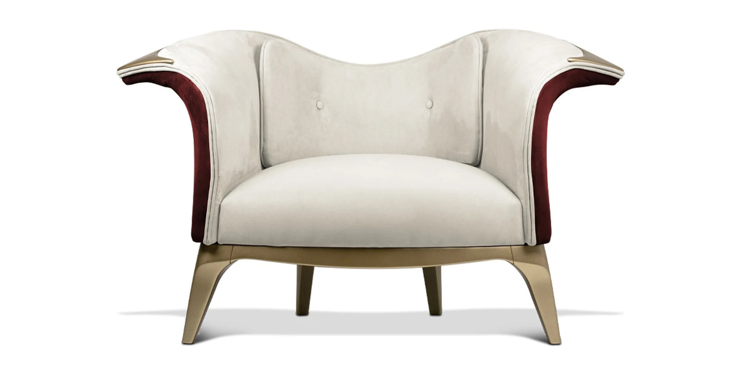 Alma De Luce Harlequin Leisure Chair
