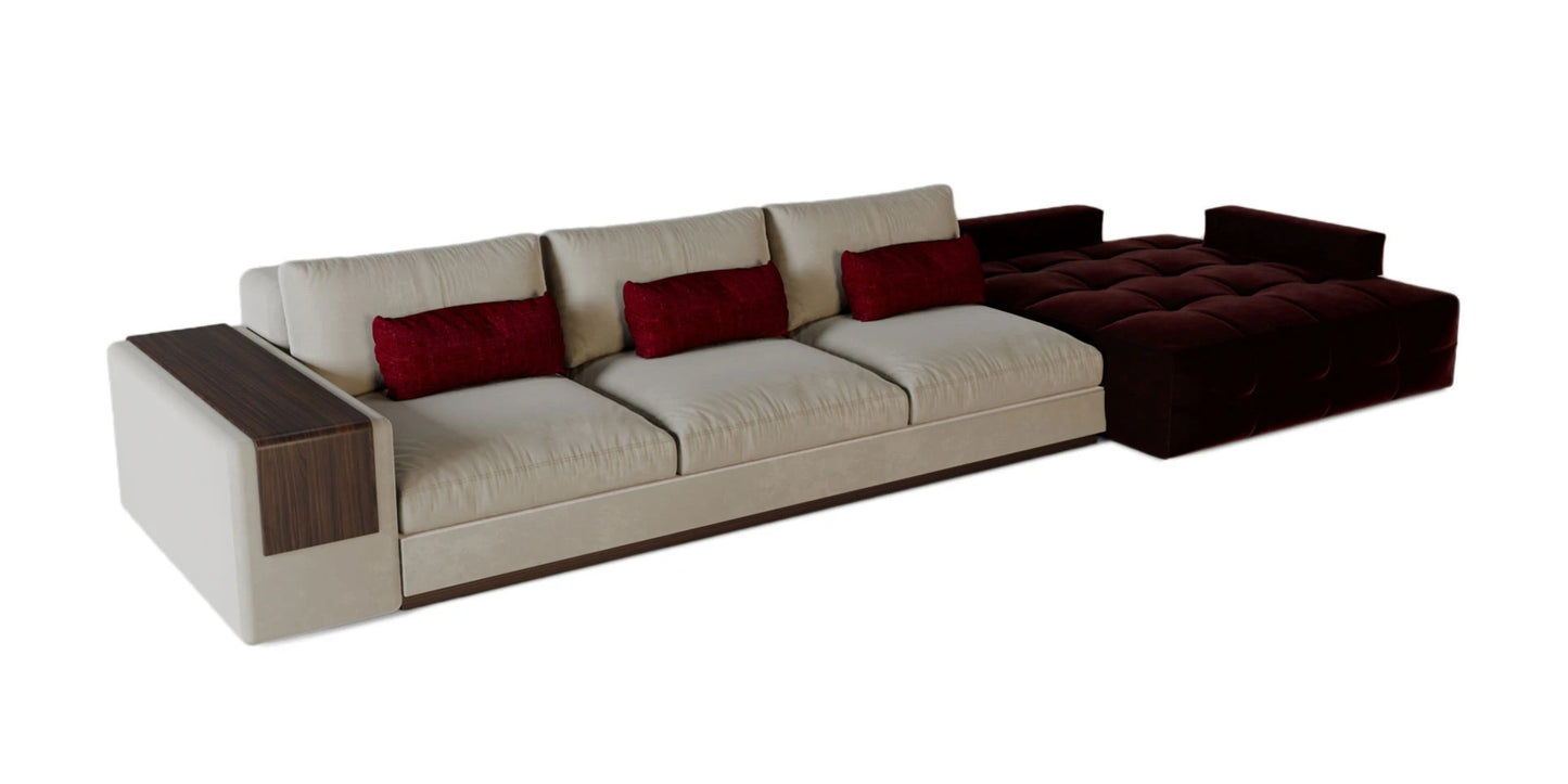 Alma De Luce Mies Modular Lt 02 Sofa