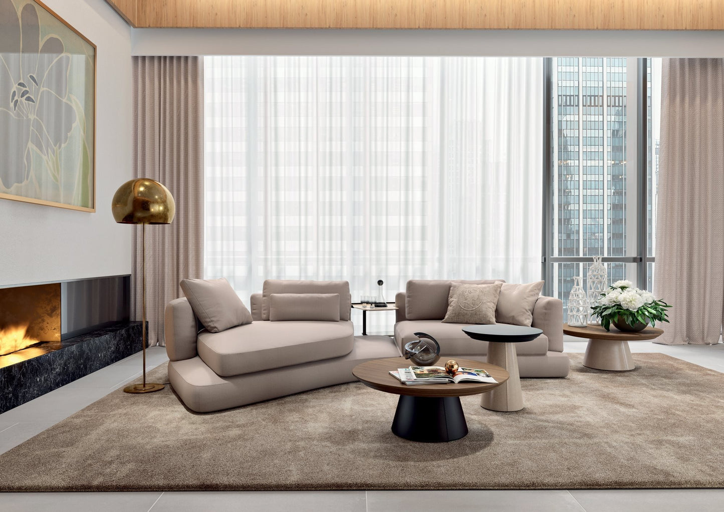 Alberta Arabesque Sofa
