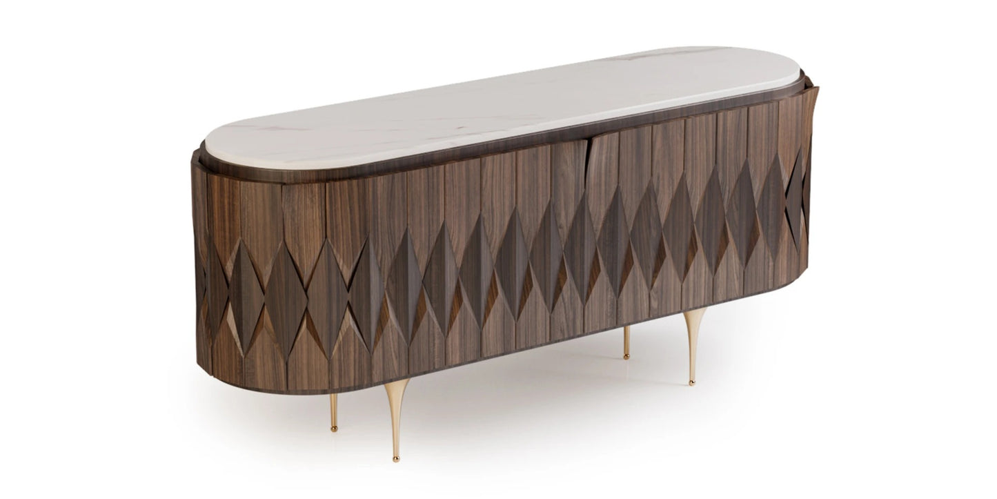 Alma De Luce Harlequin Sideboard