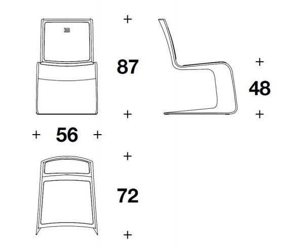 Bugatti Atlantic Dining Chair