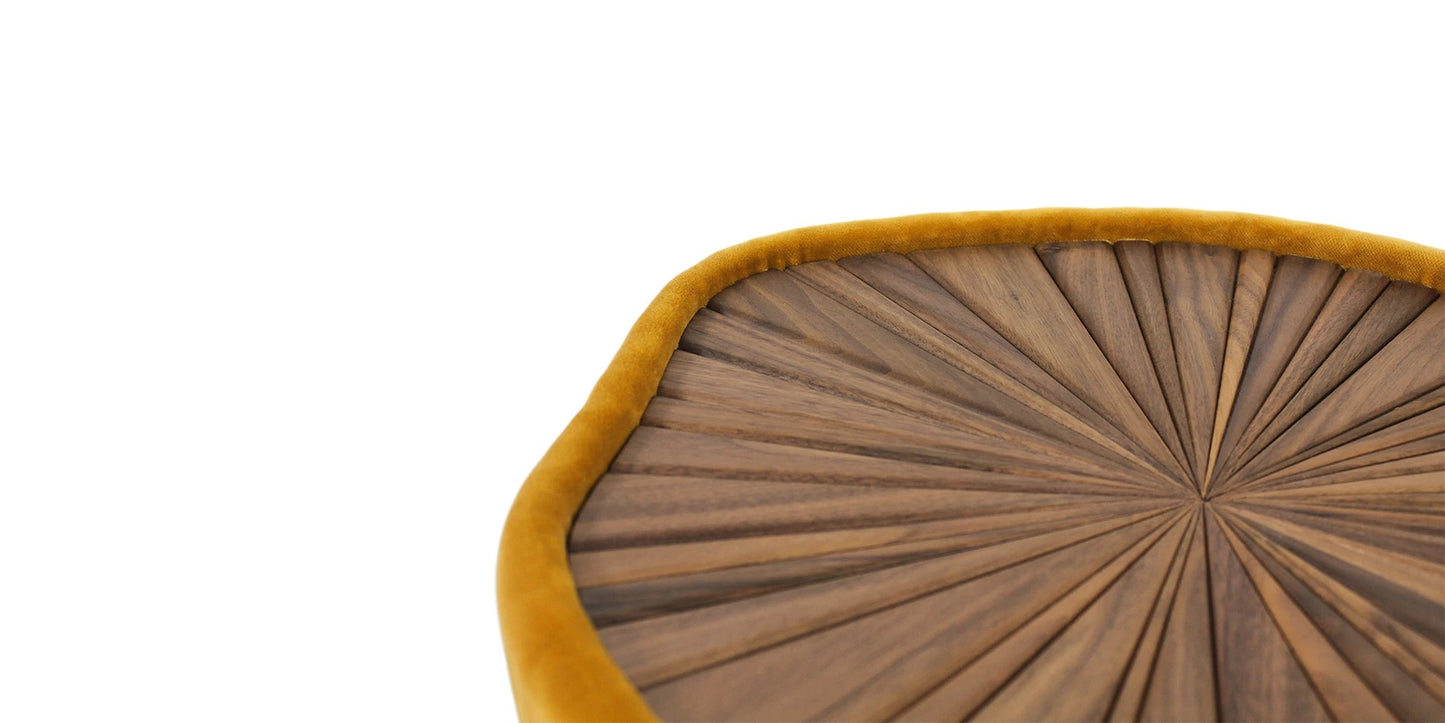Alma De Luce Darvaza Side Table