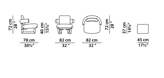 Baxter Stig Leisure Chair