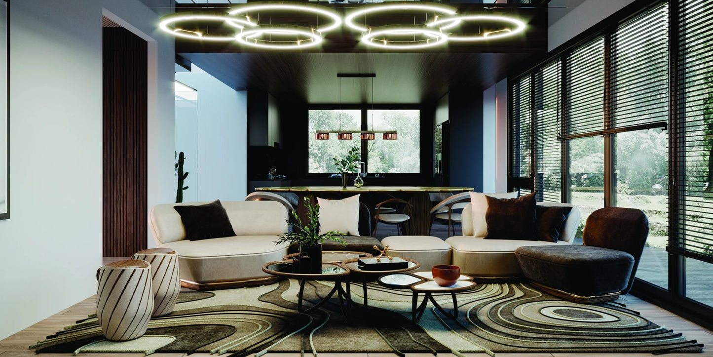 Alma De Luce Uchiwa Stool